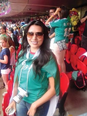 Otro versus: Las parejas de los jugadores mexicanos y hondureños