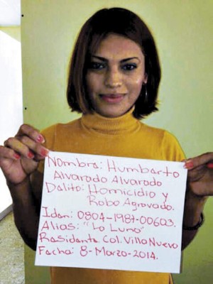 Capturan a travesti acusado de homicidio