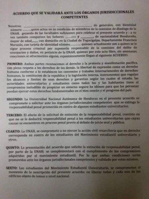 Autoridades de la UNAH lamentan falta de acuerdo con dirigencia del MEU