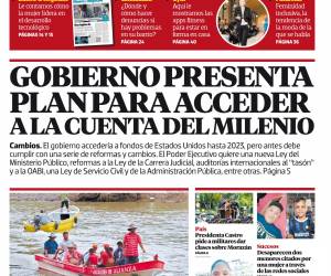 Gobierno presenta plan para acceder a la Cuenta del Milenio