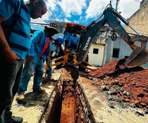 Unas 2,869 tuberías obstruidas ha intervenido la UMAPS en Tegucigalpa