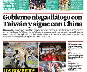 Gobierno niega diálogo con Taiwán y sigue con China