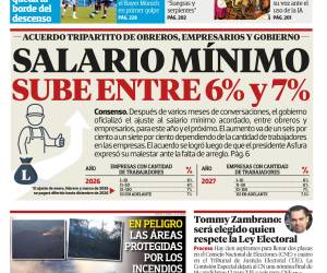Salario mínimo sube entre 6% y 7%
