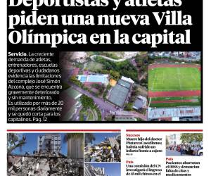 Deportistas y atletas piden una nueva Villa Olímpica en la capital