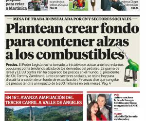 Plantean crear fondo para contener alzas a los combustibles