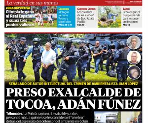 Preso exalcalde de Tocoa, Adán Fúnez