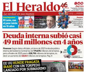 Deuda interna subió casi 49 mil millones en 4 años