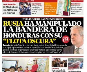 Rusia ha manipulado la bandera de Honduras con su flota oscura