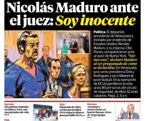 Nicolás Maduro ante el juez: Soy inocente