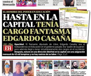 Hasta en la capital tenía cargo fantasma Edgardo Casaña