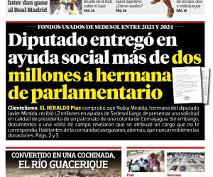Diputado entregó en ayuda social más de dos millones a hermana de parlamentario