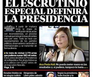 El escrutinio especial definirá la Presidencia