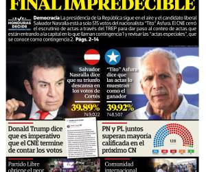 Tito y Nasralla en final impredecible