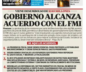 Gobierno alcanza acuerdo con el FMI