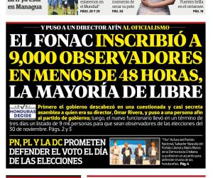 El Fonac inscribió a 9,000 observadores en menos de 48 horas, la mayoría de Libre