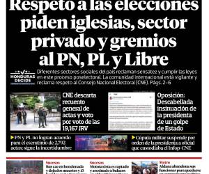 Respeto a las elecciones piden iglesias, sector privado y gremios al PN, PL y Libre
