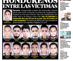 Investigan si hay hondureños entre las víctimas
