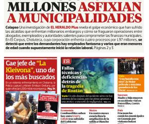 Embargos por L277 millones asfixian a municipalidades