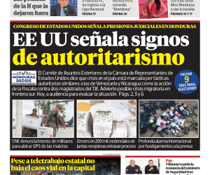 EE UU señala signos de autoritarismo