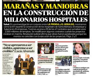 Marañas y maniobras en la construcción de millonarios hospitales