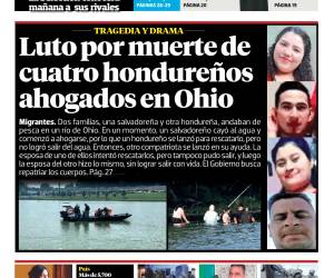 Luto por muerte de cuatro hondureños ahogados en Ohio