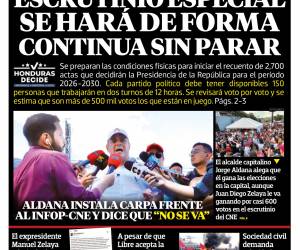 Escrutinio especial se hará de forma continua sin parar