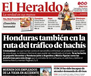 Honduras también en la ruta del tráfico de hachís