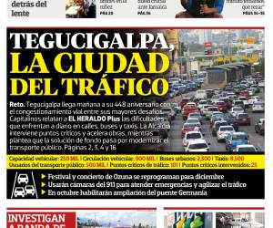 Tegucigalpa, la ciudad del tráfico