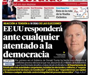 EE UU responderá ante cualquier atentado a la democracia