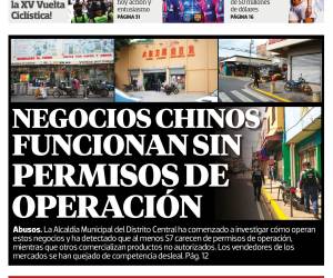 Negocios chinos funcionan sin permisos de operación