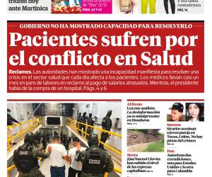 Pacientes sufren por el conflicto en Salud