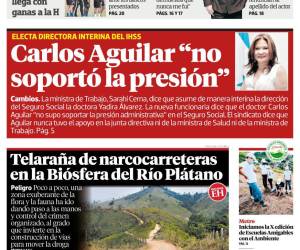 Carlos Aguilar “no soportó la presión”