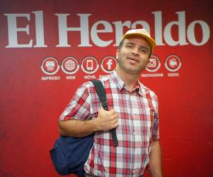Mario Chacón, protagonista de Maikol Yordan en visita a EL HERALDO. Foto: Johnny Magallanes.