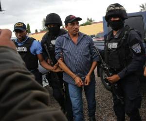 El regidor de El Triunfo, Choluteca Jose Adán Castillo Velásquez fue capturado junto a su esposa Tomasa Escalante. Noticias de Honduras. Suesos de Honduras. El Heraldo Honduras, foto: Jimmy Argueta/El Heraldo.