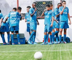 A la Sub 17 se le vieron jugadores interesantes como el habilidoso Carlos Mejía. Foto El Heraldo Deportes
