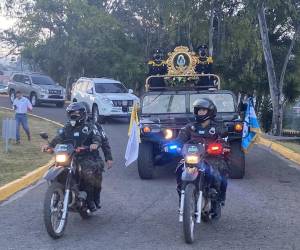 Desde la Basílica partió el lunes hacia las diferentes bases aéreas, navales de diferentes departamentos y la jefatura del Estado Mayor Conjunto para estar más cerca de la feligresía.