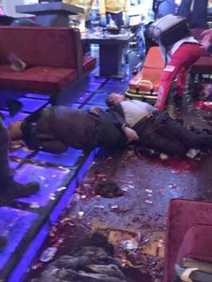 Las impactantes imágenes del interior de la discoteca de Estambul tras la masacre de Año Nuevo&nbsp;&nbsp;&nbsp;&nbsp;&nbsp;