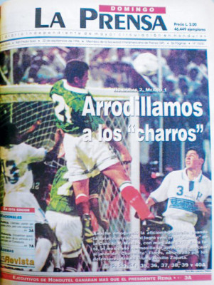 La noche que Honduras perdió todos sus miedos ante México