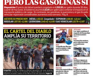 El diésel no sube, pero las gasolinas sí