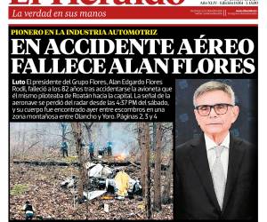 En accidente aéreo fallece Alan Flores