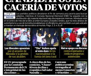 Candidatos en cacería de votos