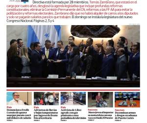 Con 86 votos se elige Junta Directica del CN