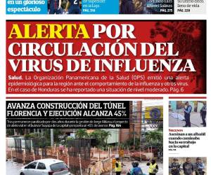 Alerta por circulación del virus de influenza