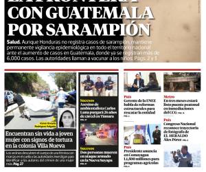 Blindada la frontera con Guatemala por sarampión