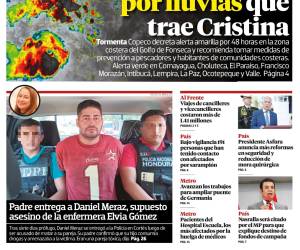 Suben las alertas por lluvias que trae Cristina