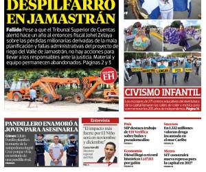 MP no actúa por millonario despilfarro en Jamastrán