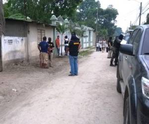Operativos en el norte de Honduras en busca de una banda delictiva