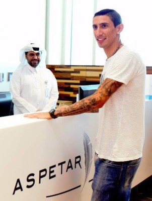 Di María 'muy contento' de unirse al París Saint Germain &nbsp;&nbsp;