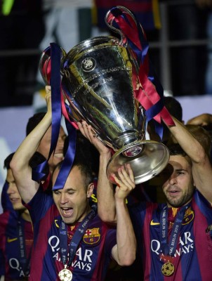 Iniesta, elegido el mejor jugador de la final de Champions
