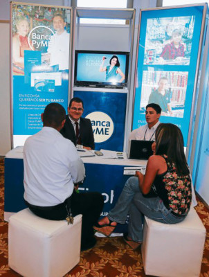 Los emprendedores se lucieron